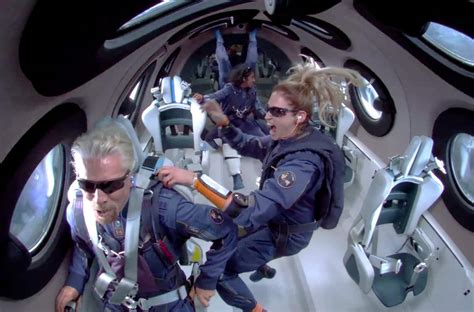 Richard Branson Flies To Space Onboard Virgin Galactic Check Key