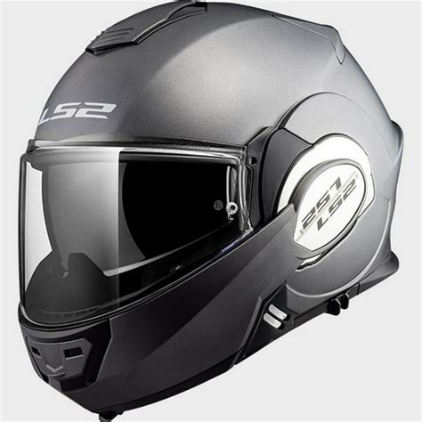 Ls2 Helmets Valiant Modular Motorcycle Helmet With Sunshield Matte