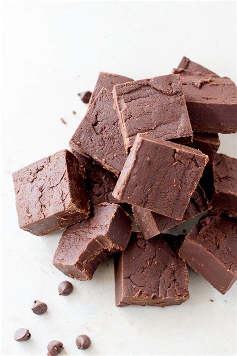 Lift fudge by foil ends onto a cutting board. Easy 3-Ingredient Fudge