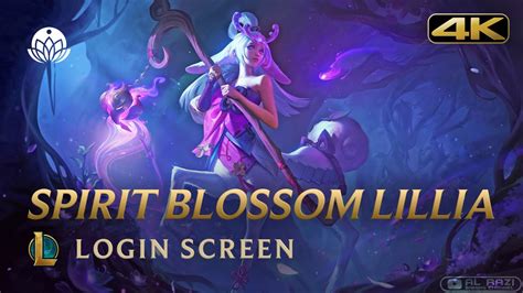 Spirit Blossom Lillia K Login Screen Spirit Blossom Event