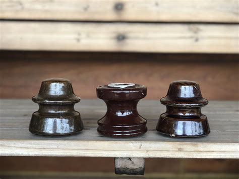 Antique Vintage Ceramic Insulators Set Etsy In 2021 Vintage