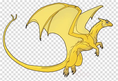 Dragon Clipart Yellow Dragon Yellow Transparent Free For Download On