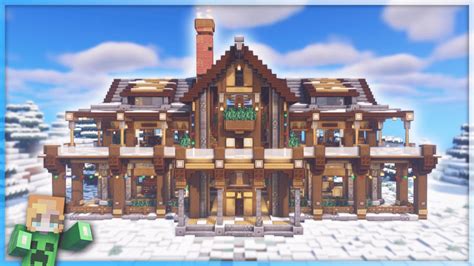 Stunning Winter House Ideas For Minecraft Selected Tbm Thebestmods