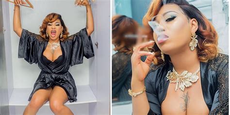 Toyin Lawani Flaunts Her Boobs As She Poses In Sexy Lingerie Photos