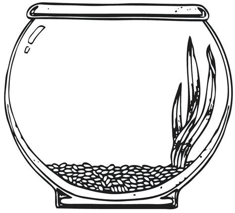 Fishbowl clipart empty fish tank, Fishbowl empty fish tank Transparent