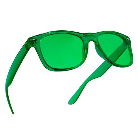 Green Color Therapy Mood Glasses By Purple Canyon Migraine Glasses Light Therapy Chakra