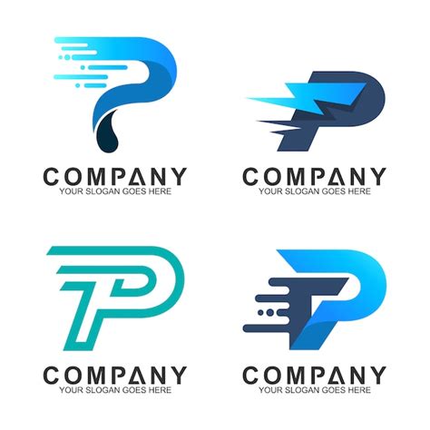Premium Vector Letter P Logo Set