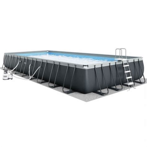 Intex 32 X 16 X 52 Rectangular Ultra Xtr Frame Above Ground Swimming