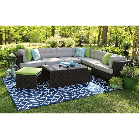 Members mark heritage 6 piece deep seating set with premium. Canyon Sectional with Premium Sunbrella® Fabric - Sam's ...