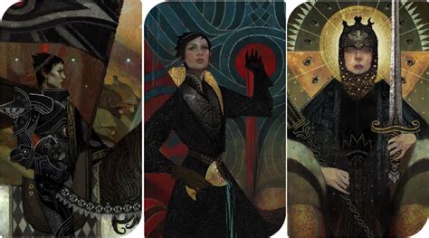 An album of inquisition cards. How and why Dragon Age: Inquisition character tarot cards change - VG247