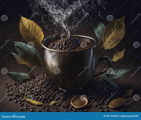 Alchemy of Coffee: International Coffee Day Revelation Stock