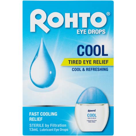 Rohto Eye Drops Cool 13ml Clicks