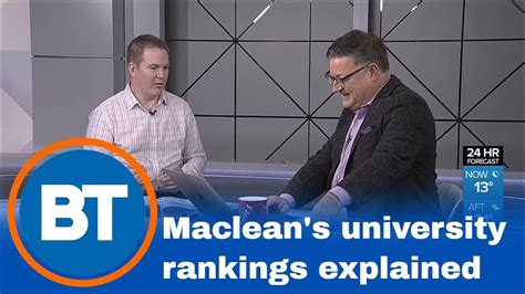 maclean s university rankings issue is out now 1 of 2 youtube
