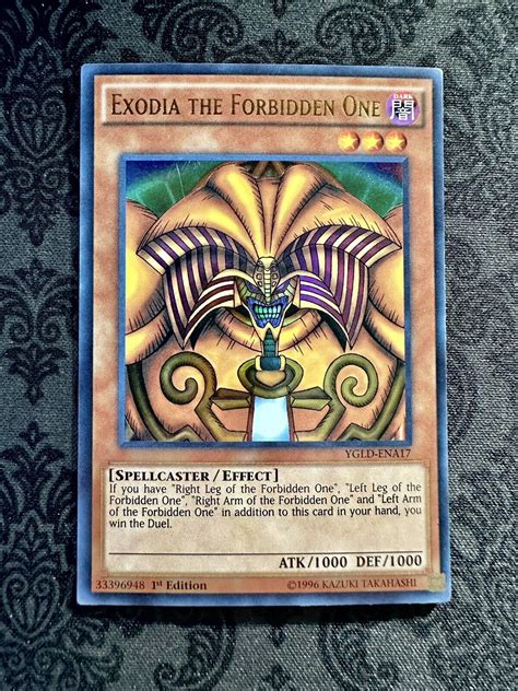 Yu Gi Oh “exodia” Complete Set 1st Edition Ygld Complete Set Mnm