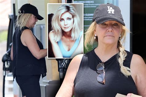 Heather Locklear Looks Unrecognizable From Her Melrose Place Days As