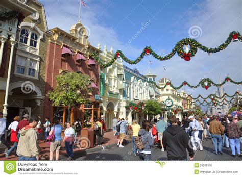 Main Street Of Walt Disney World Editorial Photo Image