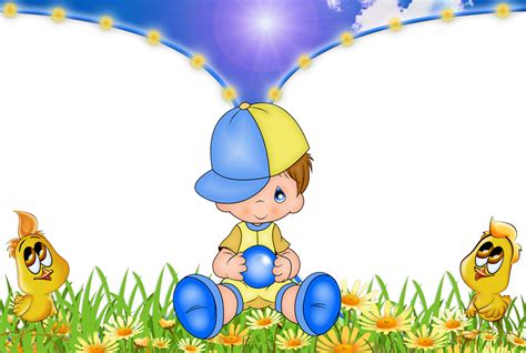 Generoso, dedicado e incrivelmente carinhoso! 5 Fondos de Fotos para Niños en png. Variados Diseños. ~ Marcos Gratis para Fotografías.