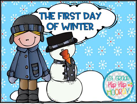 First Day Of Winter S Tenor Clip Art Library