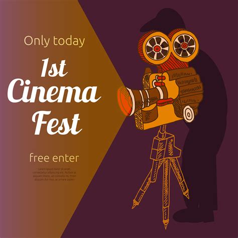 1stdibs is a premier online marketplace for furniture and décor. Film festival advertising poster 435212 Vector Art at Vecteezy