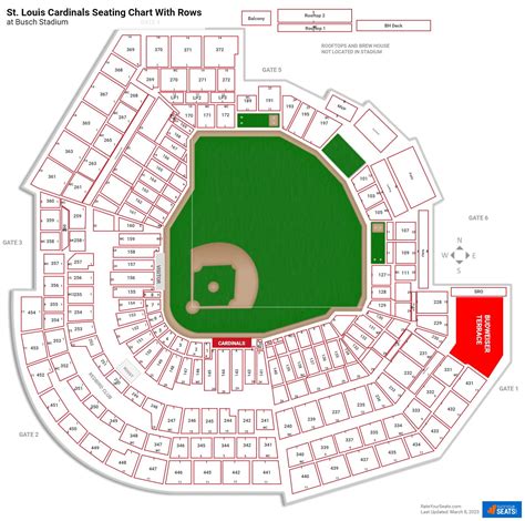 St Louis Cardinals All Inclusive Sections Cinemas 93