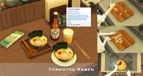 July 2023 Recipetonkotsu Ramen Sims 4 Cuisine And Food Mods Explore