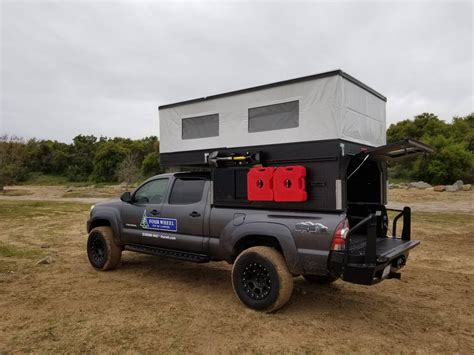 Four Wheel Campers Reveals Lightweight Pop Top Truck Camper Gearjunkie