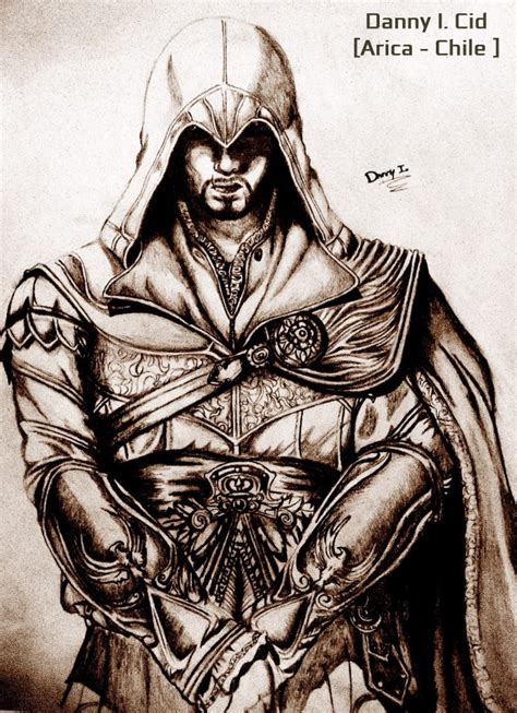 Ezio Auditore Drawing By AssassinsCreedChile On DeviantArt