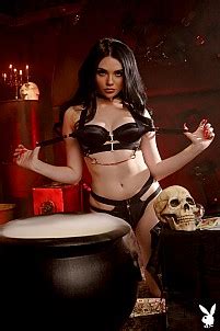 Catjira Posing Sensually Nude For The Camera In This Halloween Photoset
