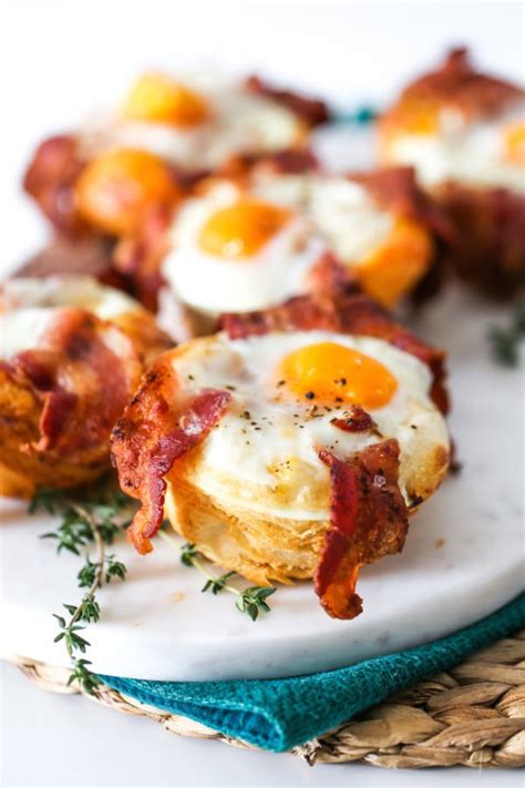 Bacon Sausage And Egg Biscuit Cups Salty Canary