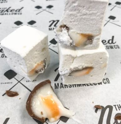 Naked Marshmallow Creme Egg Marshmallow Toasting Kit Satchel