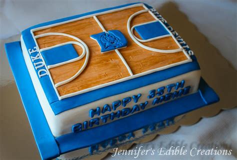 Duke Blue Devils Basketball Court Cake Cake By Cakesdecor
