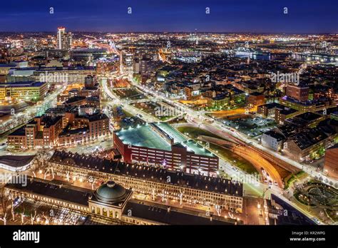 Boston City Hall Aerial Hi Res Stock Photography And Images Alamy