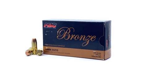 Pmc Bronze 10mm Auto 200 Grain Fmj Review True Shot Ammo