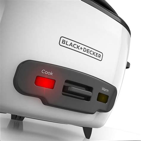 Black Decker 16 Cup Rice Cooker In White Bed Bath Beyond Black