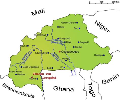 Burkina Faso Sehenswürdigkeiten Länder Burkina Faso Goruma
