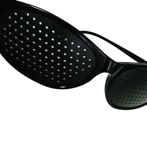 Sport Pinhole Glasses Eyewear Eye Exercise Natural Healing Unisex