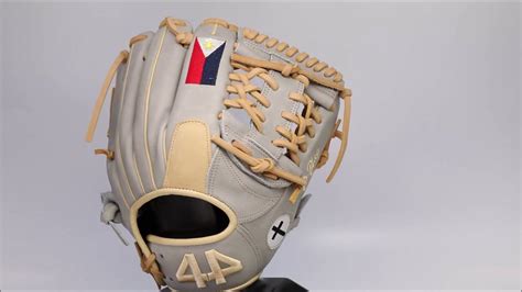 44 Pro Custom Baseball Gloves Signature Series Grey Bone Youtube