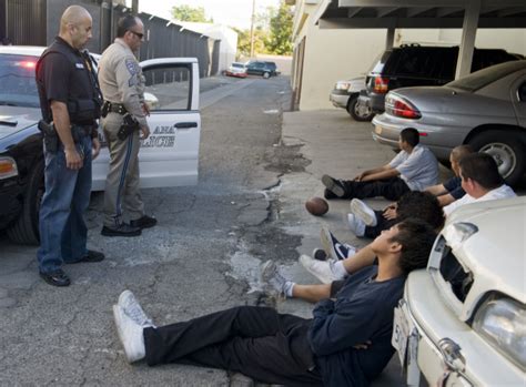 Police Tactics Chp Aid Rein In Gang Violence Orange County Register