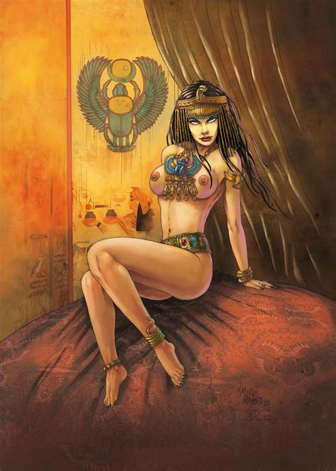 Rule 34 Ancient Egypt Barefoot Black Hair Breasts Cleopatra Egypt Egyptian Feet Female Female