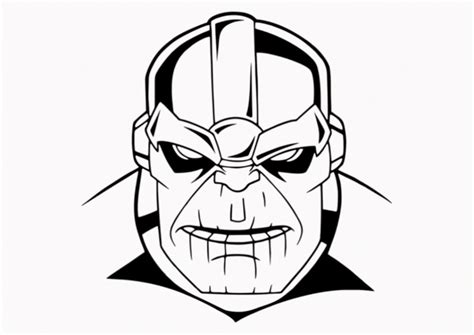 Thanos Drawing Free Download On Clipartmag