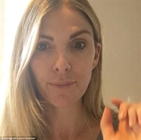 Laura Csortan Dotes On Layla Rose After Furious Denial Daily Mail Online