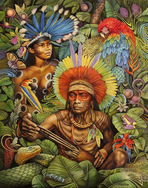 Considerando A Pintura Das Culturas Ind Genas Brasileiras E Latino