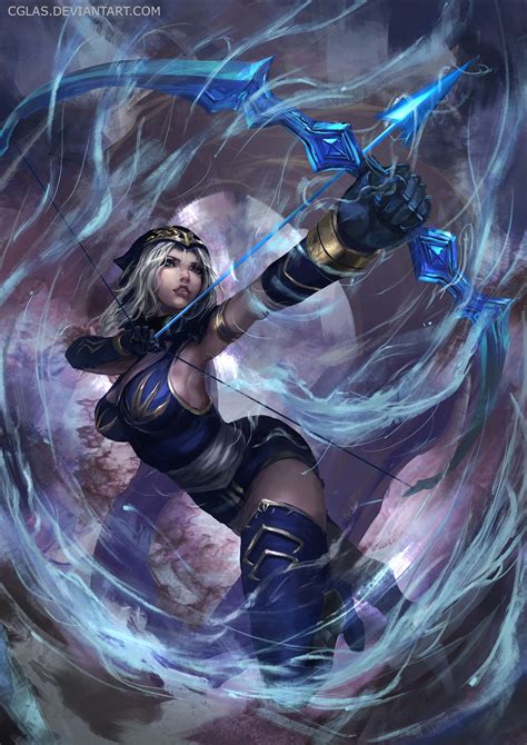 Ashe Wallpapers And Fan Arts League Of Legends Lol Stats
