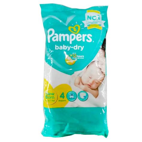 Pampers Baby Dry New Born Low Count 4s Csi Store