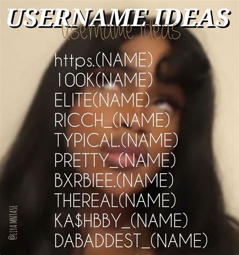 The Best 25 Catchy Baddie Usernames For Tik Tok Drawdiebox