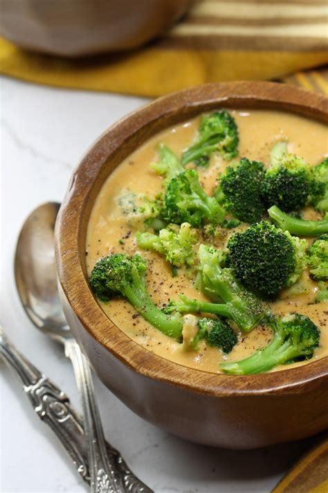 Sweet Potato Broccoli Cheese Soup The Vegan 8