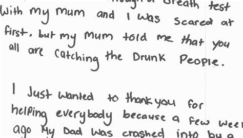 Girl Whose Dad Was Hit By Drunk Driver Sends Heartwarming Note To