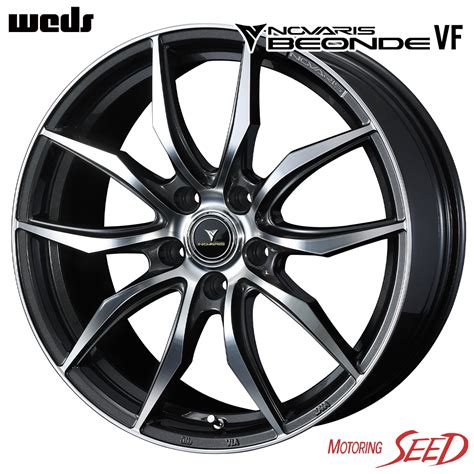 【オデッセイ、レヴォーグ等に】weds Novaris Beonde Vf 18×7j 5h 1143 53 × Nitto