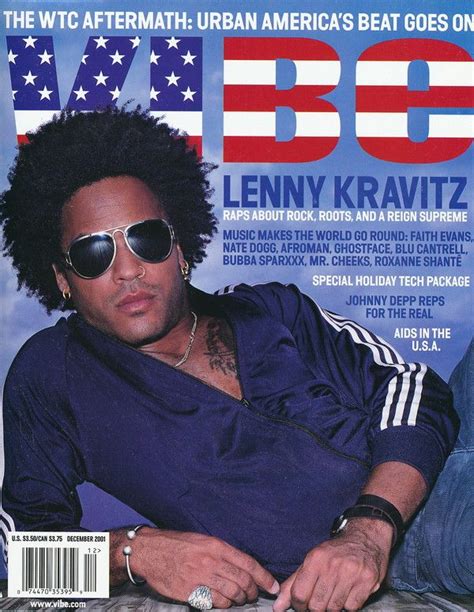 Vibe Usa Dec 2001 Via Ozmerry Lenny Kravitz Kravitz Nate Dogg