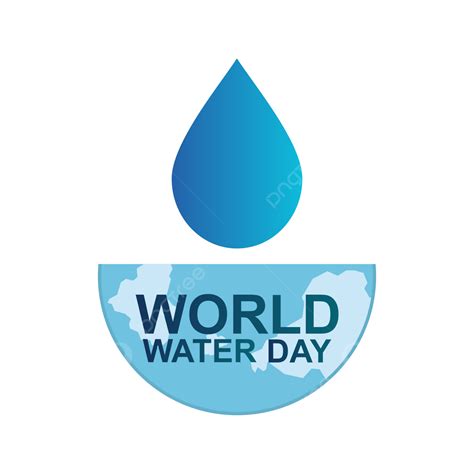 World Water Day Vector Design Images Vector World Water Day Design